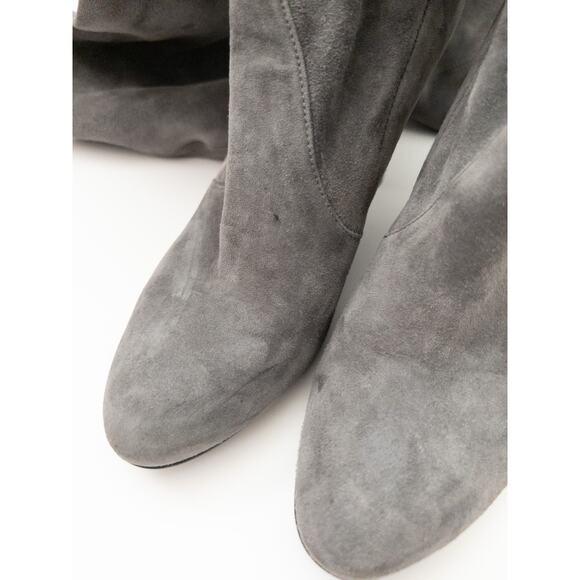Stuart Weitzman Suede Over-The-Knee Sock Boots Size 7.5 - Picture 6 of 16